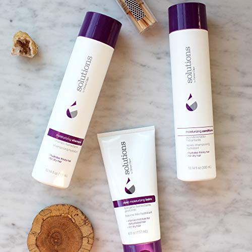Great CLIPS Solutions șampon hidratant, 10oz / repară și restabilește părul deteriorat | pentru părul uscat, grosier sau creț