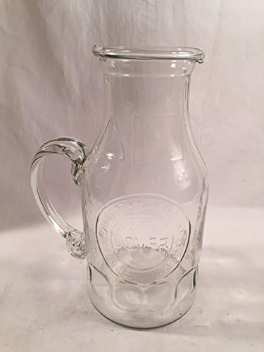 Pitcher de lapte de sticlă din sticlă