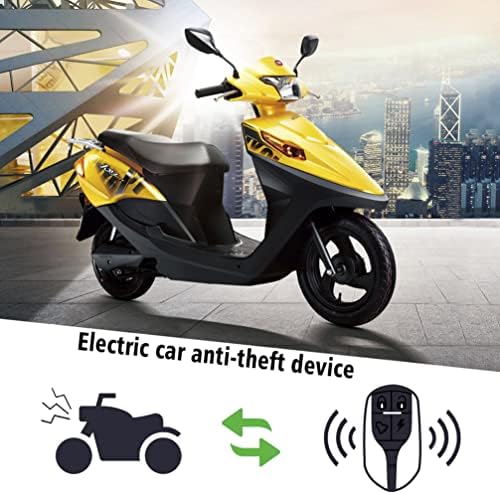 BESPORTBLE Accesorii pentru Motociclete alarmă pentru biciclete pornire alarmă fără cheie la distanță: 1 Set avertizare intrare vehicul accesorii senzor de blocare pentru Electromobile Accesorii pentru motociclete pentru mașini electrice Accesorii pentru biciclete