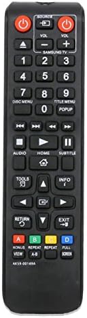 Universal Remote Control for Samsung Blu-Ray DVD Player BDF5100 BD-FM57C BD-H5100 BD-H5900 BDHM51 BD-HM51 BDHM59 BDJ5100 BD-J5100