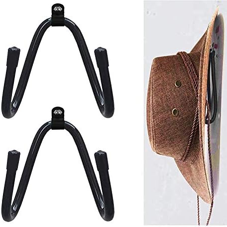 AUXPhome Universal-suport metalic-reglabil la dimensiunea dvs. / Suport pentru Pălărie de Cowboy suport pentru pălărie organizator pentru pălărie montare pe perete Suport pentru Pălărie de Cowboy suport pentru Pălărie de Cowboy organizator pentru pălărie Coyboy-pachet 2