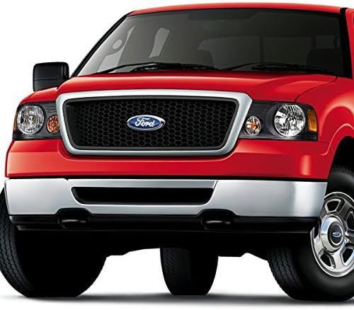 Compatibil cu Ford F150 pereche de carcasă neagră far de colț chihlimbar + LED roșu a 3-A lumină de frână