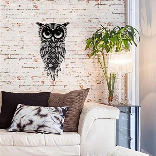 Godblessign Baby Owl Metal Sign, semn, decor de perete metalic pentru bucătărie pentru bucătărie de cafea bar, bară modernă, decor modern pentru fermă cadou pentru casă, semn personalizat de metal 14 18 24