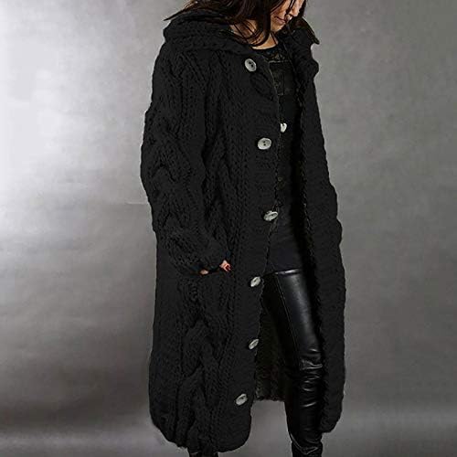 Cardigan pentru femei jacheta frontală deschisă casual confortabilă paltoane de vacanță plus dimensiuni haine de iarnă de iarnă