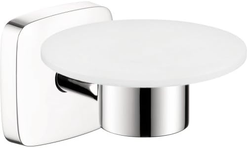 Hansgrohe Soap Dish Easy Instalați accesorii de avangardă de 3 inci în Chrome, 41502000