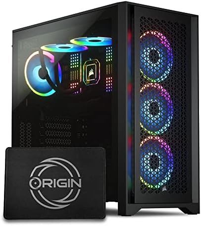 Desktop pentru jocuri ORIGIN PC Neuron-Intel Core i7-12700k , GeForce RTX 3070, Corsair RGB 32GB DDR5 5200MHZ RAM, 480GB SSD
