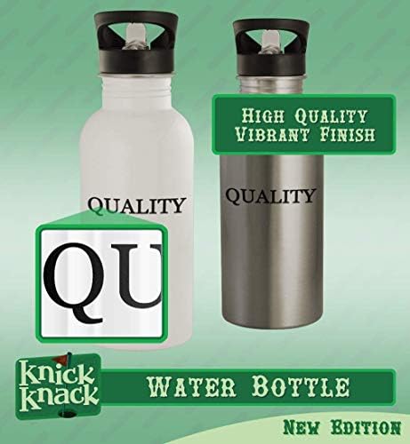 Cadourile Knick Knick au astm? - Sticlă de apă din oțel inoxidabil de 20oz, argint