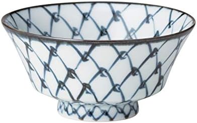 Suehiro Cup Net Pattern m Hasami Ware Ceramic japonez.