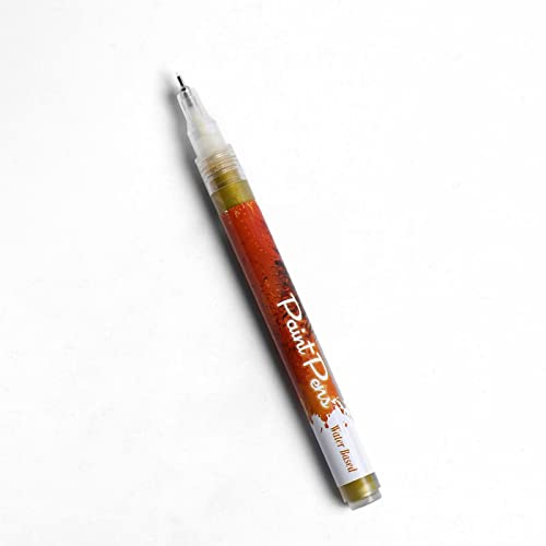 Pencina creionului de unghii Pigment Pigment Schimbare treptată cu fir francez este ușor pentru unghii de pe polonez cu unghii