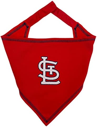 Animale de companie primul MLB ST. Louis Cardinals TIE Bandana, Mic / Mediu. Câine Bandana eșarfă salopete pentru animale de