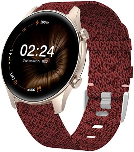 Compatibil pentru benzi smartwatch Touchelex Venus, respirabil din nylon țesut țesut țesături de țesuturi de înlocuire a curelei