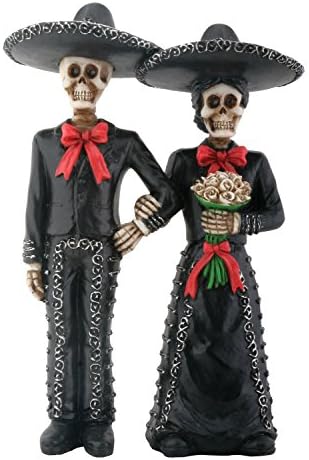 Cuplul schelet mariachi ytc care se ține de mână