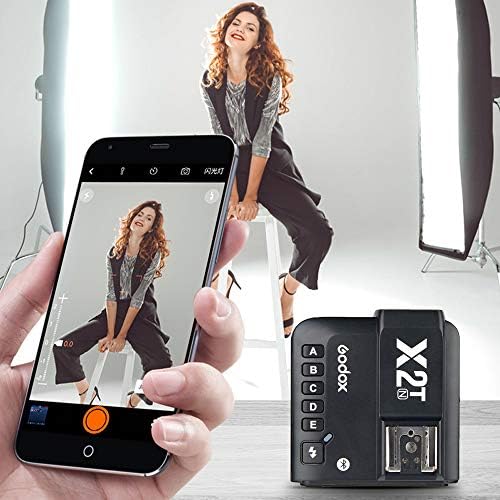 Godox X2T-n Wireless Flash Trigger compatibil cu Nikon aparat de fotografiat Bluetooth Conexiune APP Control 1/8000s HSS transmițător