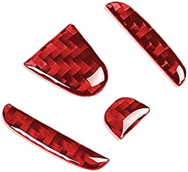 Lanzmyan Compatibil cu Honda Breening Wheel Logo Caps Accesorii Fibre de carbon Emblemă Insigna Decal Cover Sticker pentru