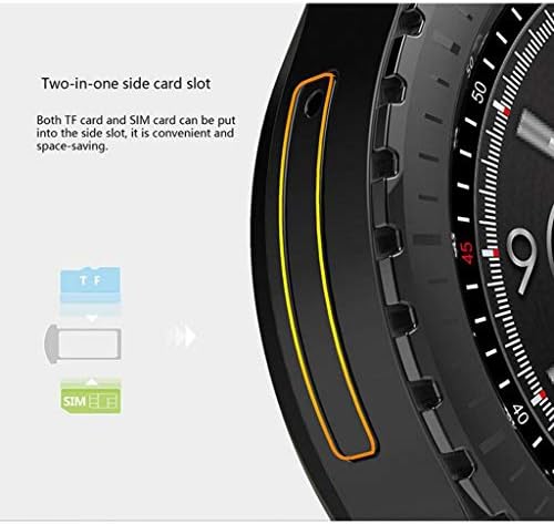 Smartwatch rotund multifuncțional card-card tactil ecran tactil ritm cardiac Bluetooth Smartwatch