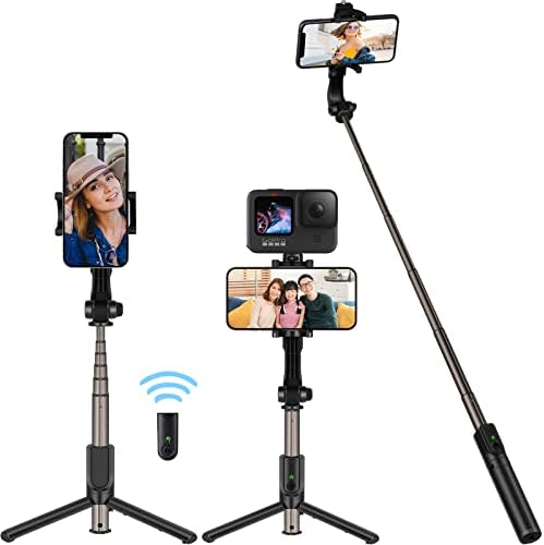 Stick -ul Selfie Ulclayrus | Stand de trepied extensibil cu telecomandă Bluetooth pentru telefonul Android iPhone |