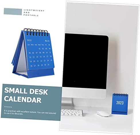 Toftoficu 3pcs 2023 mini -birou calendar chinezesc decor chineză masă decor de masă top de birou plan de planificare calendar