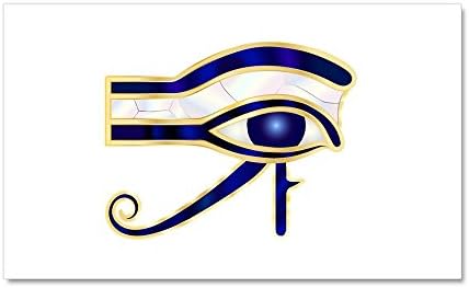 Magnet auto 20 x 12 inch ochi egiptean de Horus sau RA