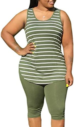 Mayfasey pentru femei plus dimensiuni cu 2 piese Track Track Colorant Tricouri cu mânecă scurtă cu mânecă Bodycon Set Sports