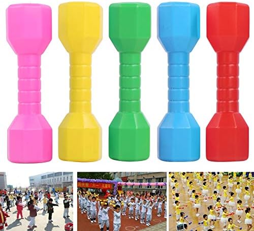 Copiii de jucărie Ganteu, copii colorați jucărie Ganteu Distracție Exercițiu Fitness și Dezvoltare Fizică Copiii ușori și siguri