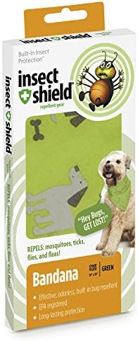 Bandana pentru câini respingători de scuturi de insecte pentru protejarea câinilor împotriva puricilor, căpușelor și țânțarilor,