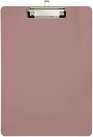 Roz maro Clipboard drăguț birou școală Nursing acril Clip bord pentru standard A4 scrisoare dimensiune 9 x 12.5 Cu Aur profil
