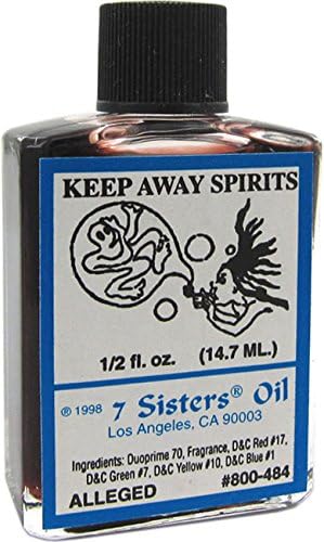 7 surorile din New Orleans ulei de ungere parfumat-păstrați spiritele departe 1 / 2oz