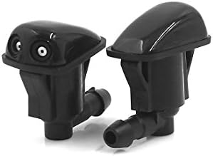 UXCELL 15 PC -uri din plastic negru parbriz din plastic de spălare a spălării sprayer pentru mitsubishi