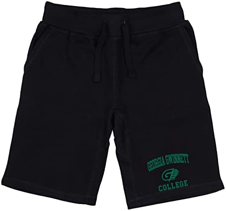 Georgia Gwinnett College Grizzlies Seal College Colegiul Fleece Shenstring Pantaloni scurți