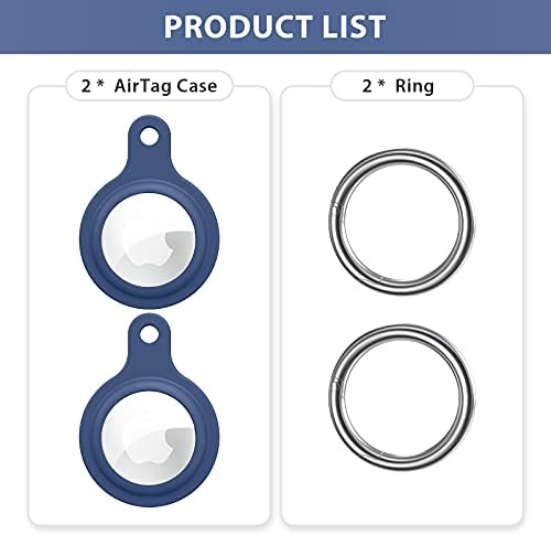 MateProx 2 Pack Airtag Case Air Tag Finder Suport