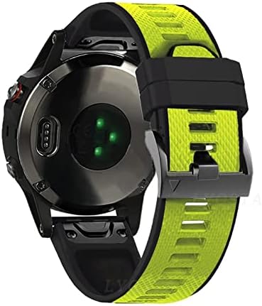 Ilazi 26 22mm silicon cu versiune rapidă cu bandă de ceas pentru Garmin Fenix ​​6x 6 6s Pro 5x 5 Plus 3HR Enduro Smartwatch