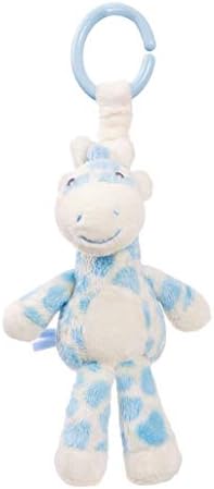 Aurora World, Gigi, 60891 Girafa, albastru, sugari noi, Pram pentru copii și jucărie cu scaune push